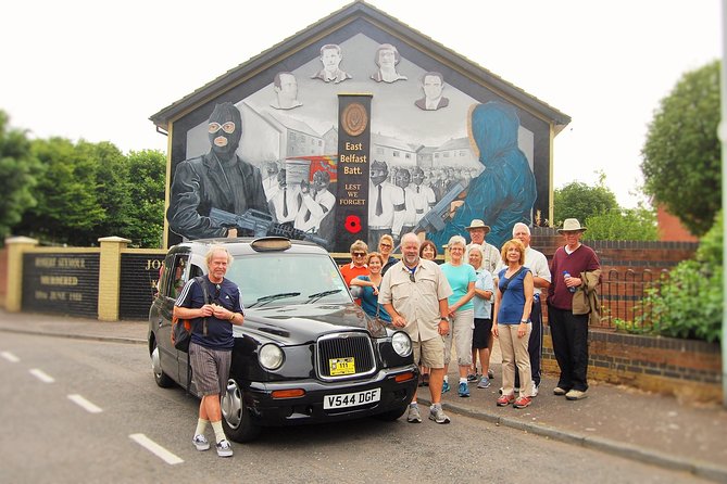 2 Hours Republican & Loyalist Mural Black Taxi Tour from Belfast - Key points to know before you book