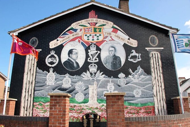 2 Hours Republican & Loyalist Mural Black Taxi Tour from Belfast - The Peace Wall and a chance to leave your mark