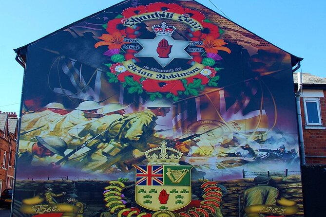 Award Winning Private 2 Hour Belfast Political Black Taxi Tour - Divis Street’s international mural collection
