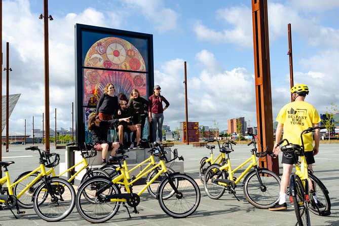 Belfast Bike Tours - Belfast City Hall and the center’s grand architecture