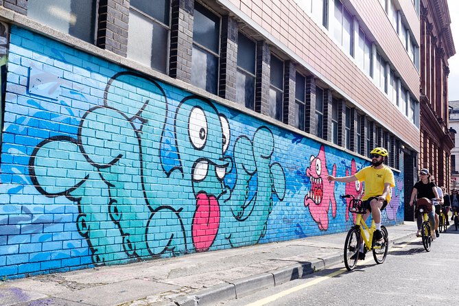 Belfast Bike Tours - Crossing into the Cathedral Quarter