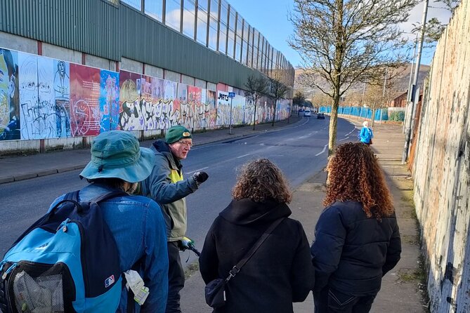 Belfast Troubles Tour: Walls and Bridges - The Albert Clock: a leaning landmark with a film connection
