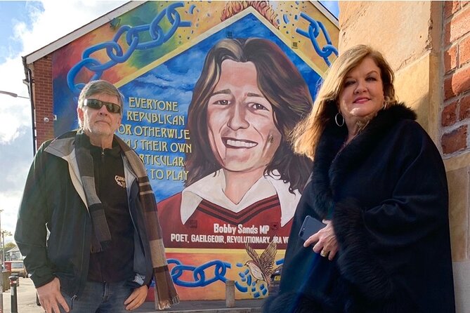Cab Tours Belfast Famous Black taxi tours 2 hrs The Troubles - Divis Street’s International Wall and today’s political messages