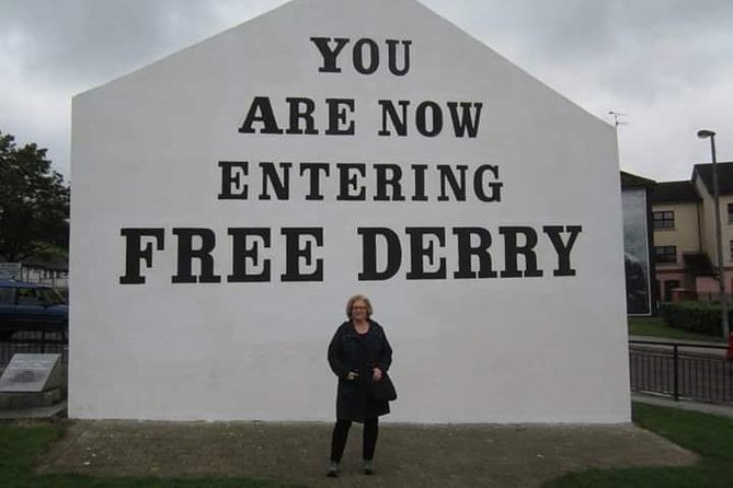 Derry Londonderry Private Full Day Tour From Belfast - St. Columb’s Cathedral and the Derry Girls Mural
