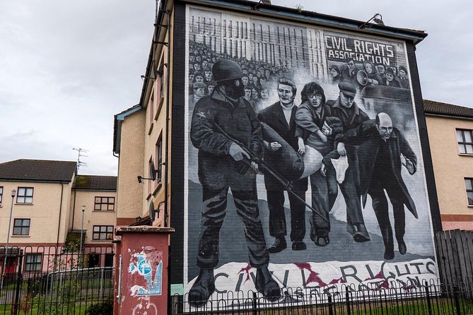 Derry Londonderry Private Luxury Full Day Tour From Belfast - Free Derry Corner and the Bogside murals
