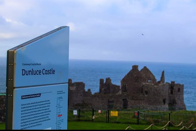 Experience the Antrim Coast and the Land of Giants - Private Tour - Dunluce Castle brings the coast’s drama inland