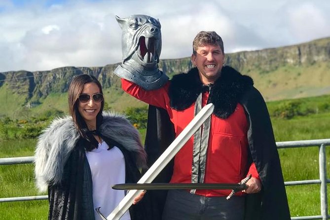 Game of thrones -Giants causeway luxury tour 9 hrs 25 locations - Carnlough Harbour begins the Seven Kingdoms road trip