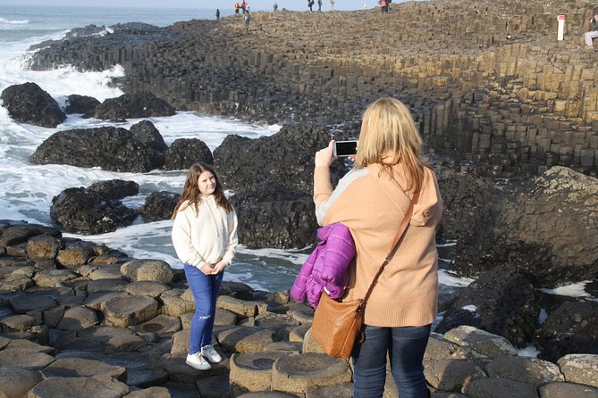 Giant's Causeway Day Tour and Belfast City Tour 1 Day Pass - Carnlough Harbour and the Antrim Coast road