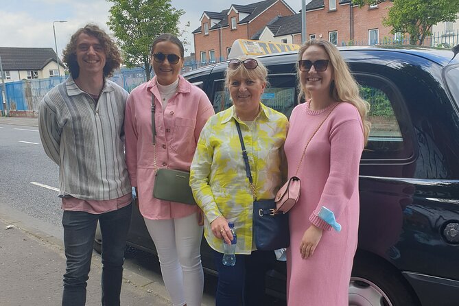 Iconic Belfast Black Cab Tour - The Bobby Sands Mural and Sinn Fein building