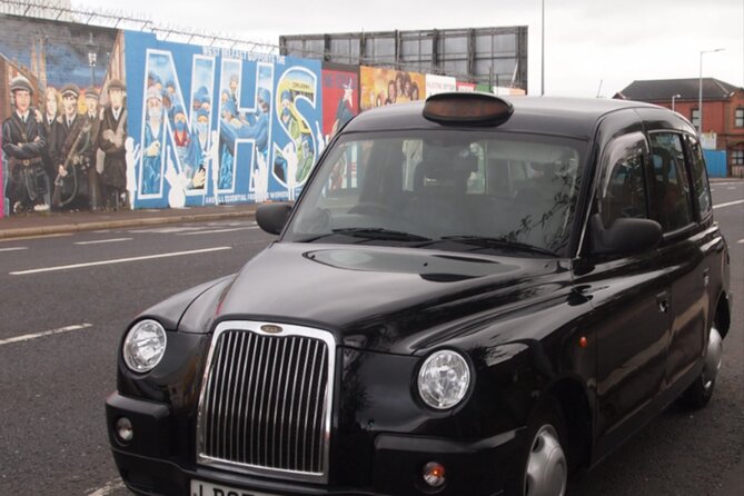 Iconic Belfast Black Cab Tour - Divis Street and Divis Tower: beginning in west Belfast