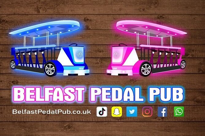 Luxury Party Bike Tour of Belfast City (Individual Seat) - What the Belfast party bike is really like
