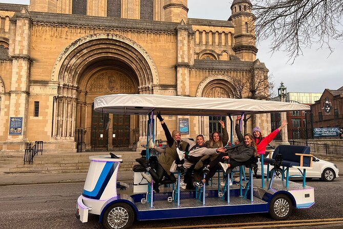 Luxury Party Bike Tour of Belfast City (Individual Seat) - Smart TVs, USB ports and the onboard mood