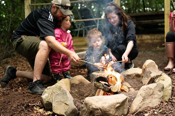 Muddy Tots Go Wild Forest School Ballynahinch County Down - A hot chocolate finish beside the lake