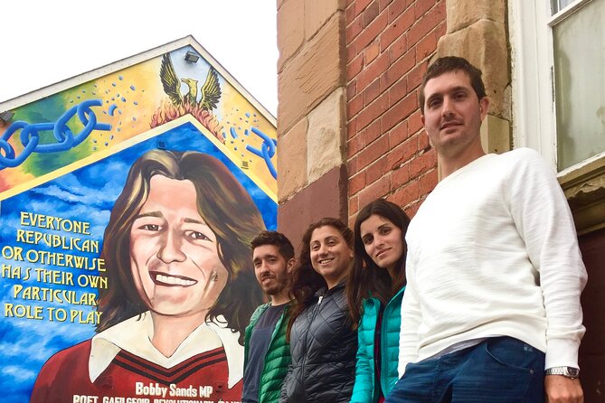 N0 1 Belfast black cab Irish and British mural 2hr private tour - Bombay Street and the beginning of the Troubles