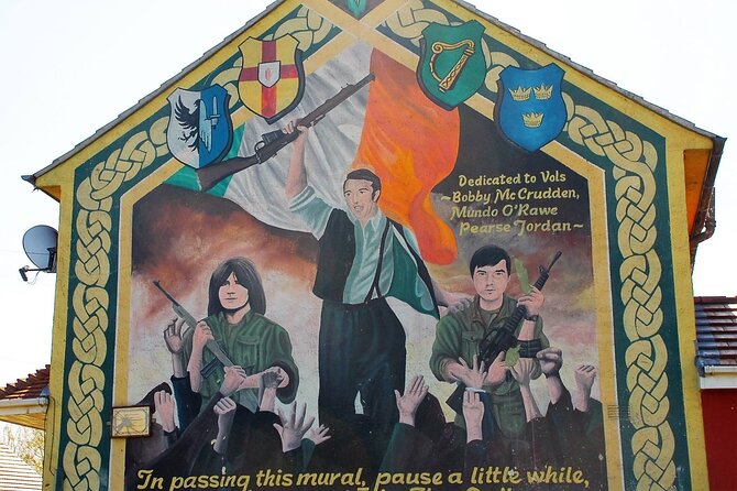 N0 1 Belfast black cab Irish and British mural 2hr private tour - Shankill Road and Loyalist identity