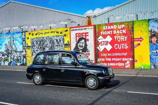 Political Taxi Tour Belfast (1-7 People) - Bobby Sands mural and the International Wall