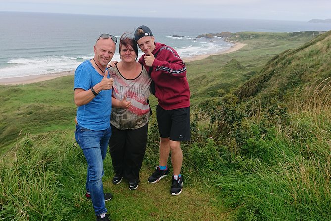 Private Giants Causeway Tour From Belfast Cruise Terminal - Dunluce Castle and the edge of the coast