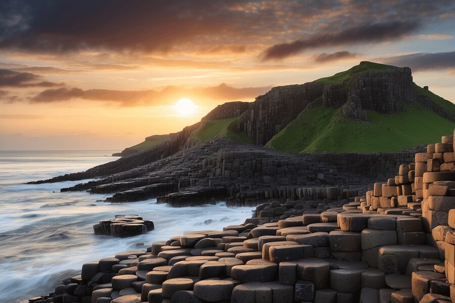 Private luxury tour of Belfast & giants causeway 8 PAX - Ballintoy Harbour: a quieter coastal pause