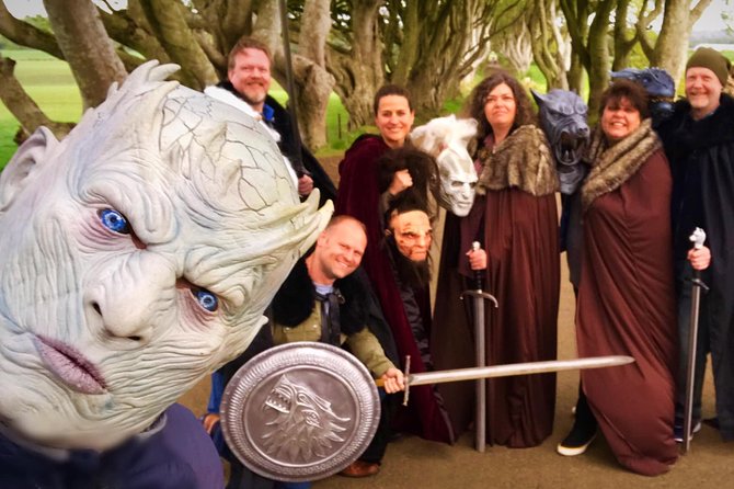Private Tour Game of Thrones and Giants Causeway Antrim Coast - What the private vehicle and guide add