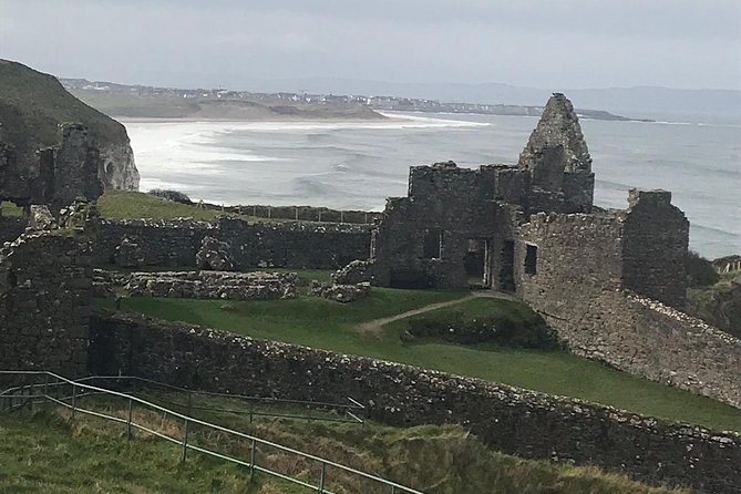 Private Tour - Giants Causeway & 2 Stop Tour - Dunluce Castle: ruins above the sea