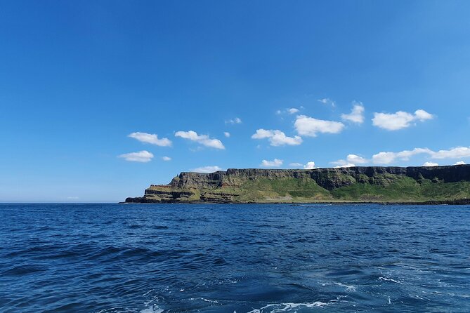 Shore Excursion from Belfast to Giants Causeway & Rope Bridge - Dunluce Castle hangs above the sea