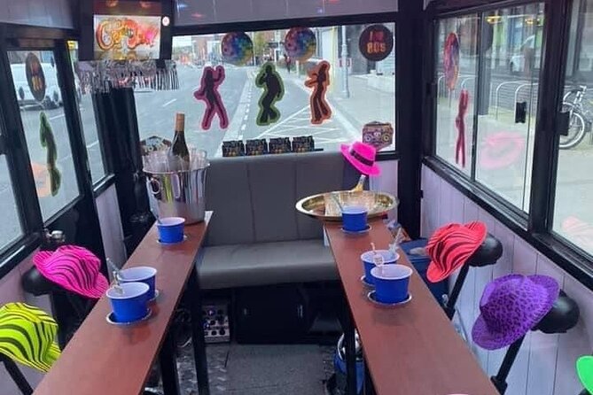 The Hippy Bike Fully Enclosed Party Bike Tour (Individual Seats) - Eight pedalers keep the party moving