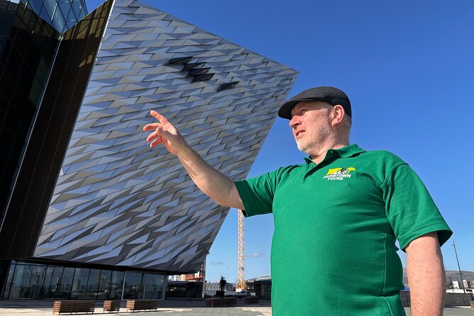Titanic Eastside Bike Tour - Samson and Goliath: Belfast’s giant yellow symbols
